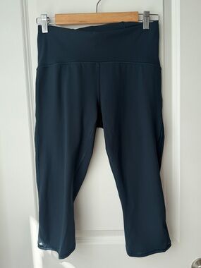 Lululemon Cropped Capri Leggings | Dark Teal Sz 8 / Like New